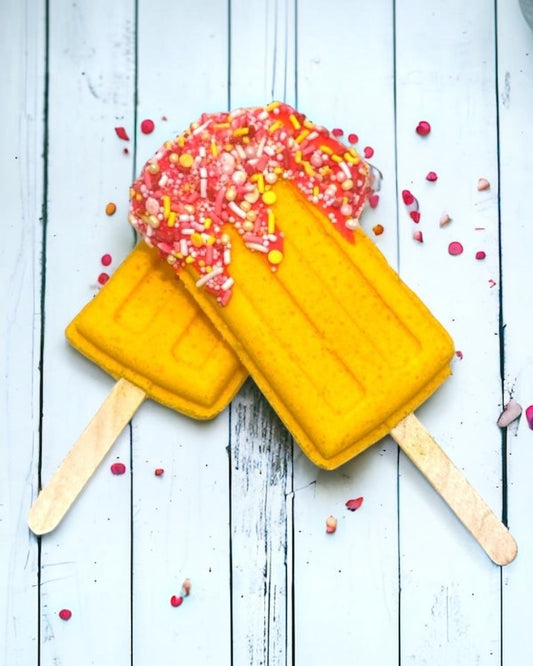 Popsicle Bath Bomb - Yellow | Calla Lily Cosmetics + CL kids