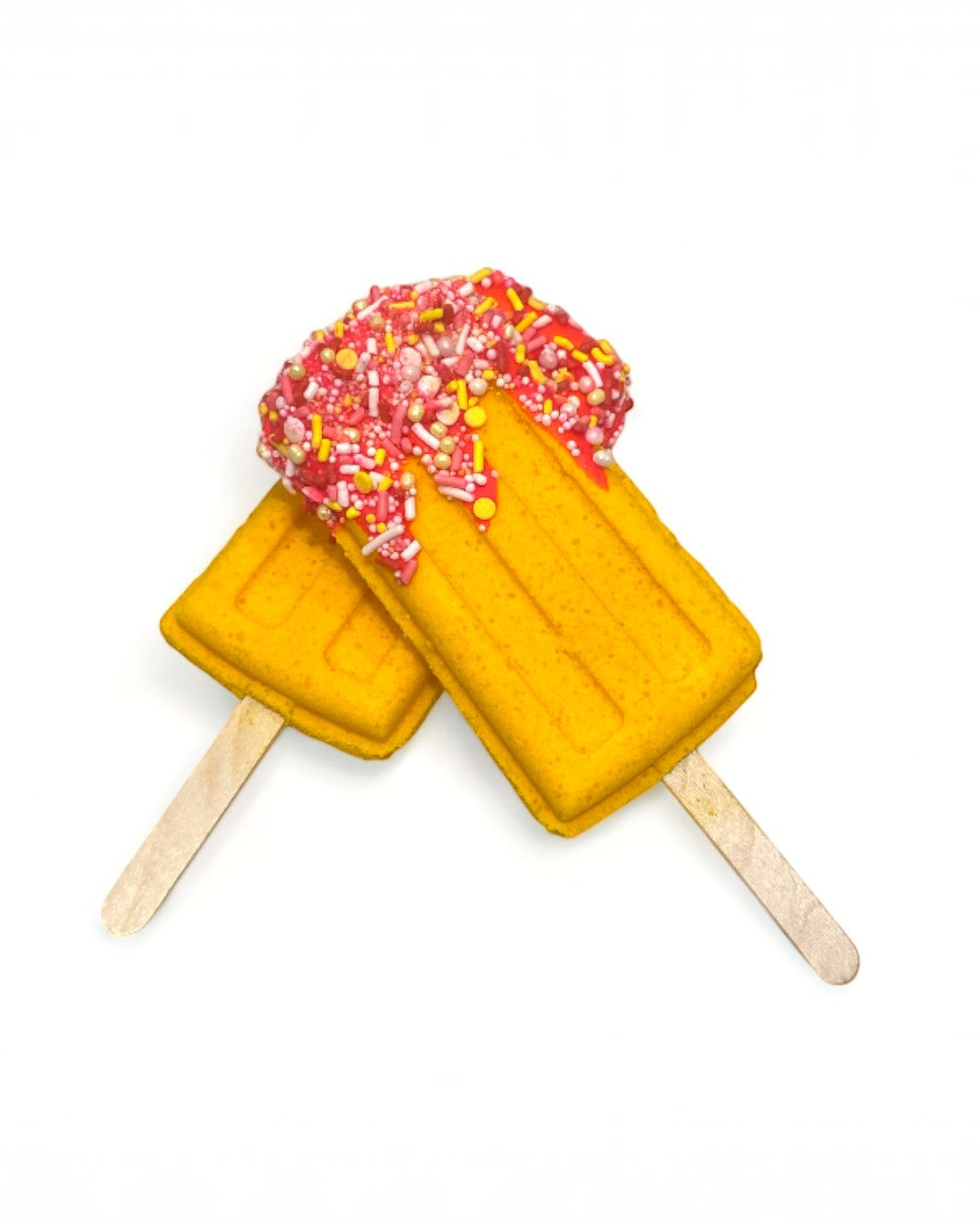 Popsicle Bath Bomb - Yellow | Calla Lily Cosmetics + CL kids
