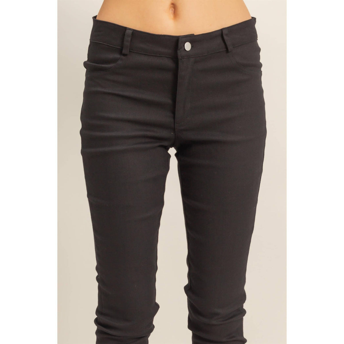 Low-Rise Skinny Pants