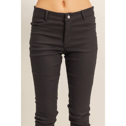 Low-Rise Skinny Pants
