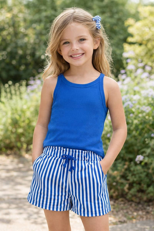 Girl's Solid Tanks