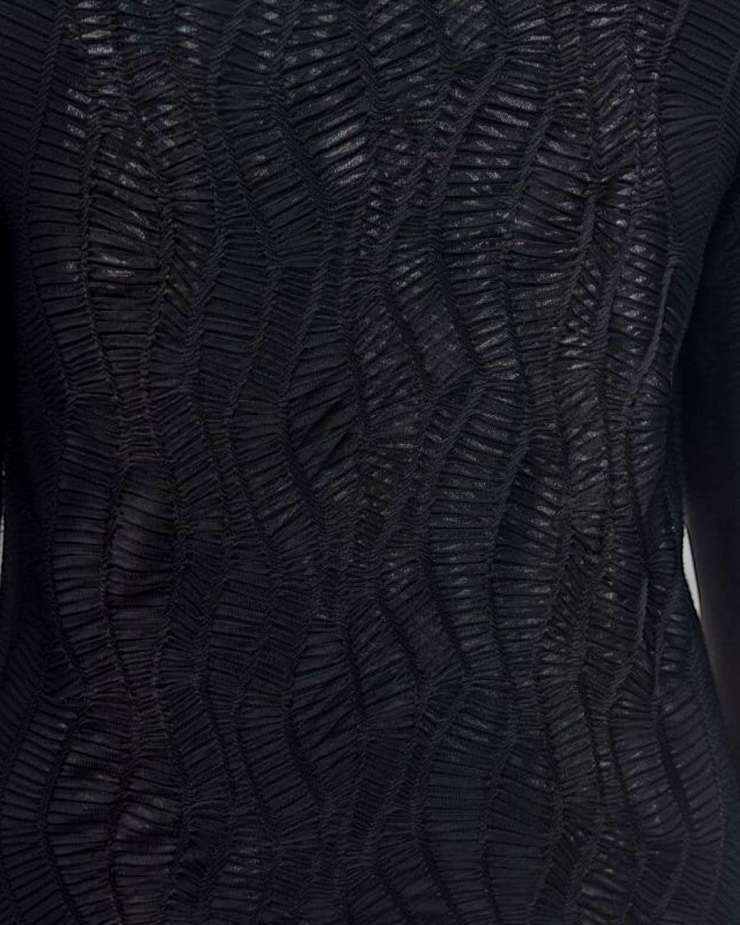 Textured Knit Sleeveless Tank