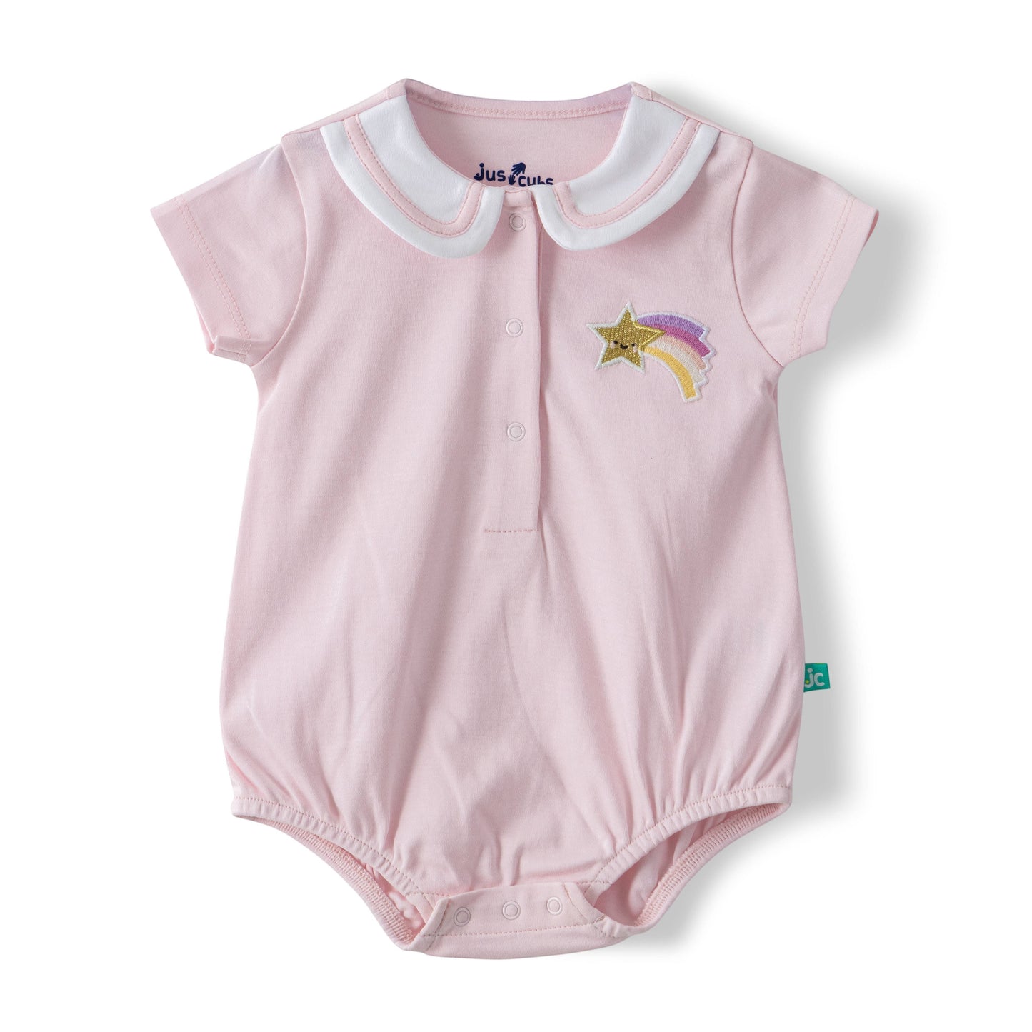 Organic Baby Girls’ Bodysuit Set – 2-Pack