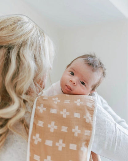 Crane Baby Burp Clothes - Kendi - Calla Lily Cosmetics + CL kids