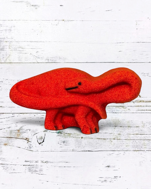 Med. Brontosaurus Bath Bomb l Blood Orange l Red/Orange