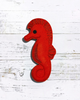 Seahorse Bath Bomb - Red/Orange