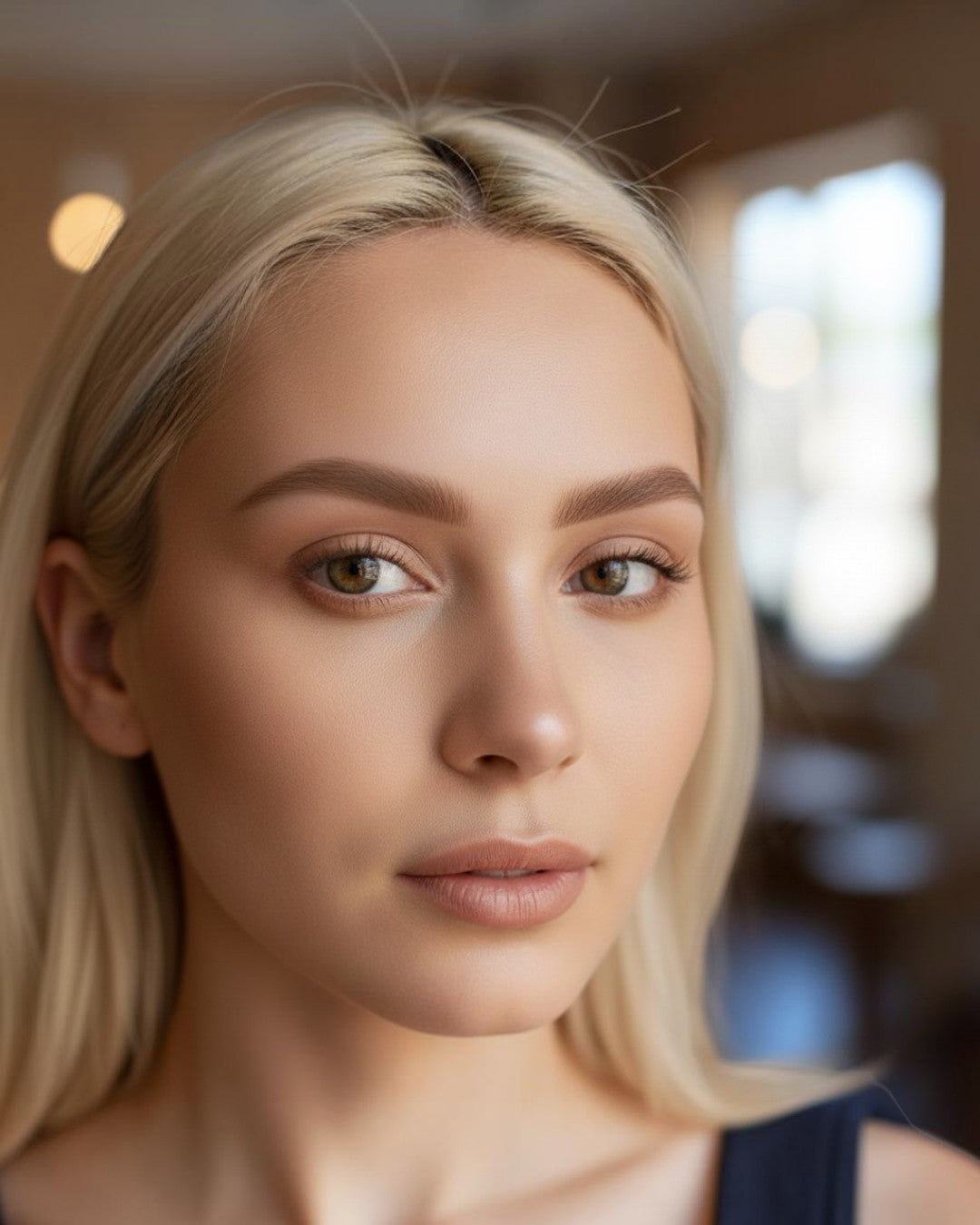 Calla Lily Cosmetics Pamela Blonde brow tint gel for defined, filled, and enhanced brows. Sweat-resistant.
