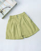 Tween Shorts with Ruffled Waistband