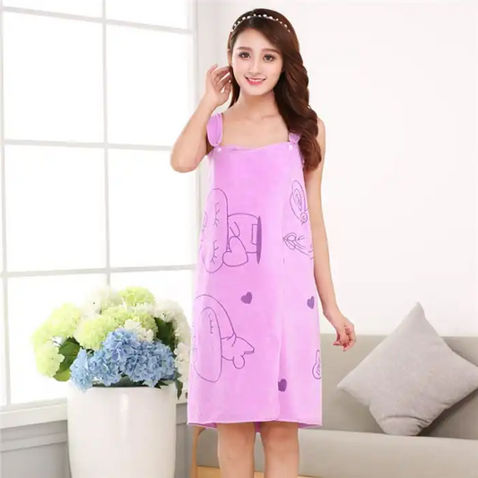 Wrap Towel - Light Purple