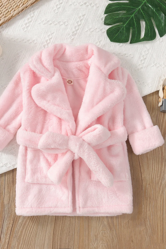 Pink Super Soft Toddler Robe