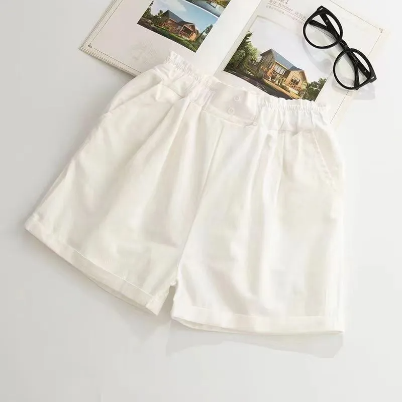 Tween Shorts with Ruffled Waistband