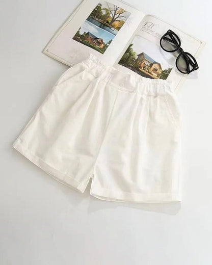 Tween Shorts with Ruffled Waistband
