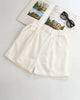 Tween Shorts with Ruffled Waistband