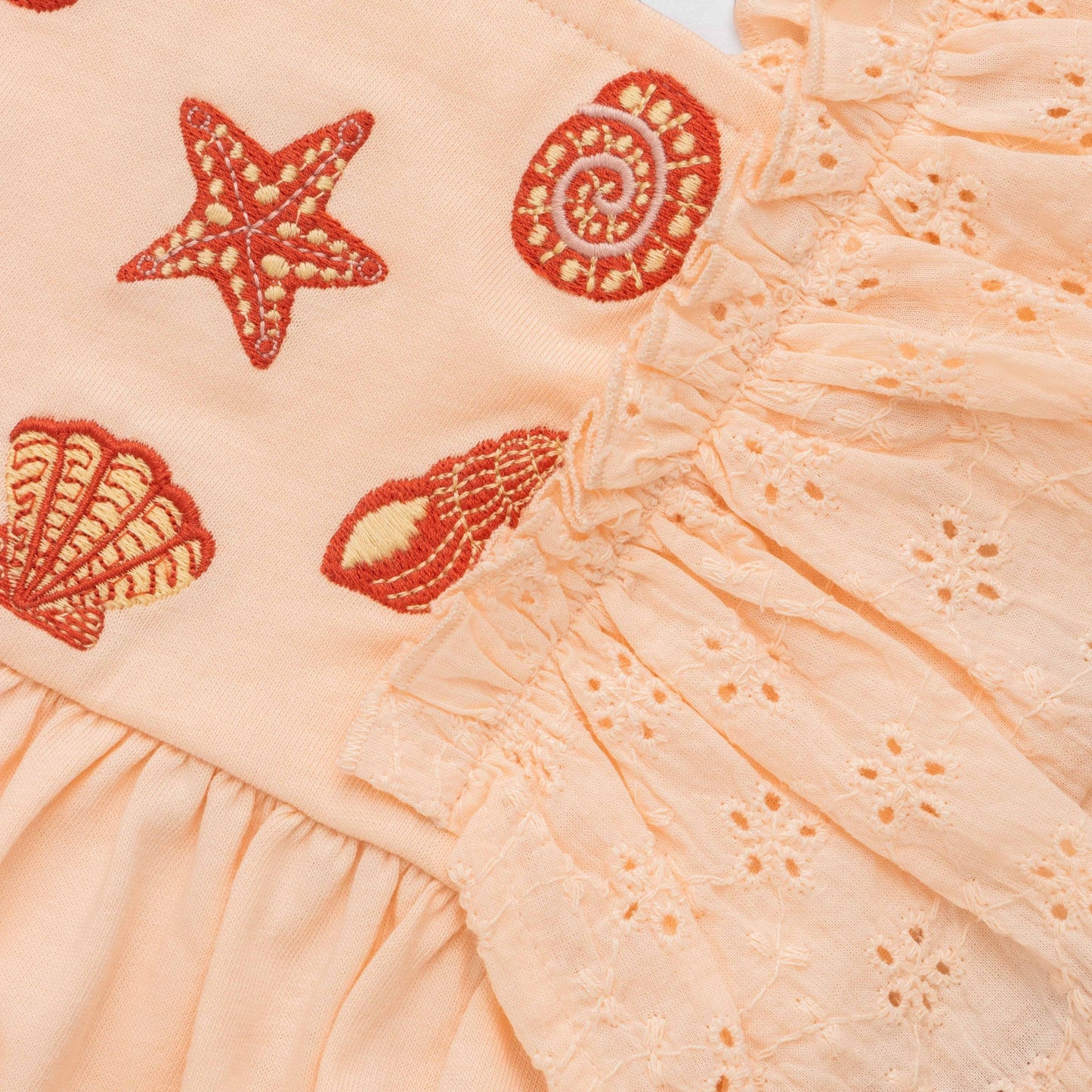 Seashell Dress For Baby Girls