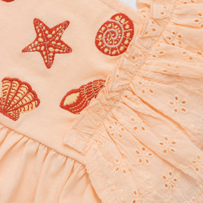 Seashell Dress For Baby Girls