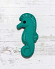 Seahorse Bath Bomb - Teal