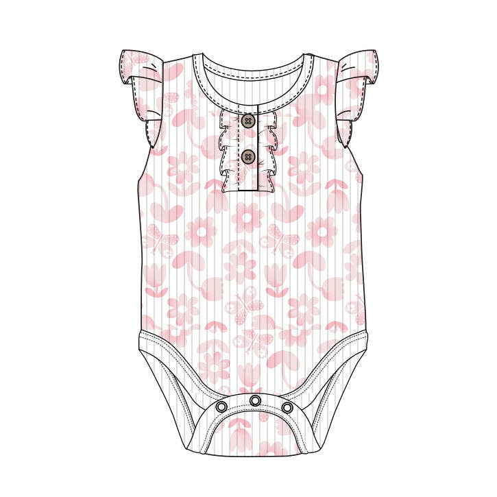 Baby Girl Summer Clothes Sleeveless Romper with Headband Boho Outfits