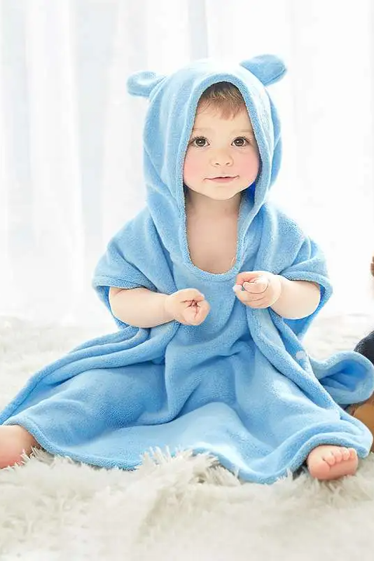 Child's Hooded Towel - 3 colors