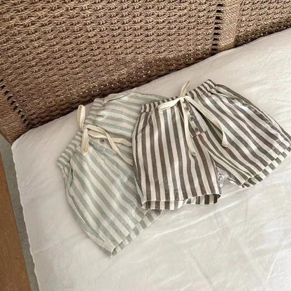 Striped Baby Shorts