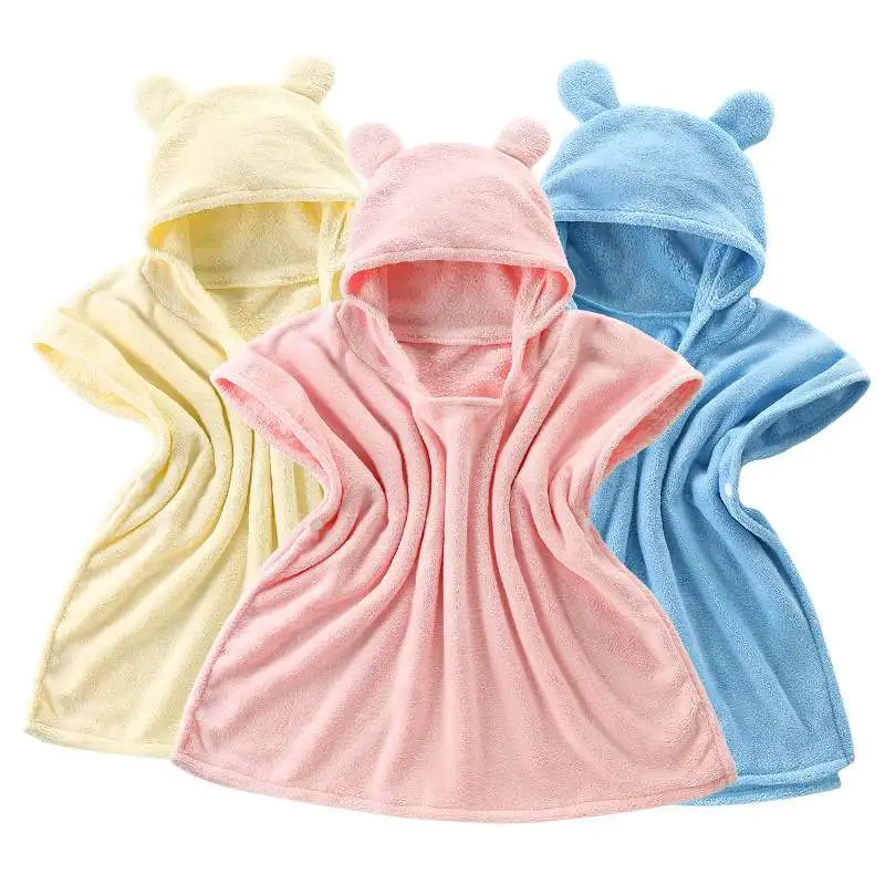 Child's Hooded Towel - 3 colors