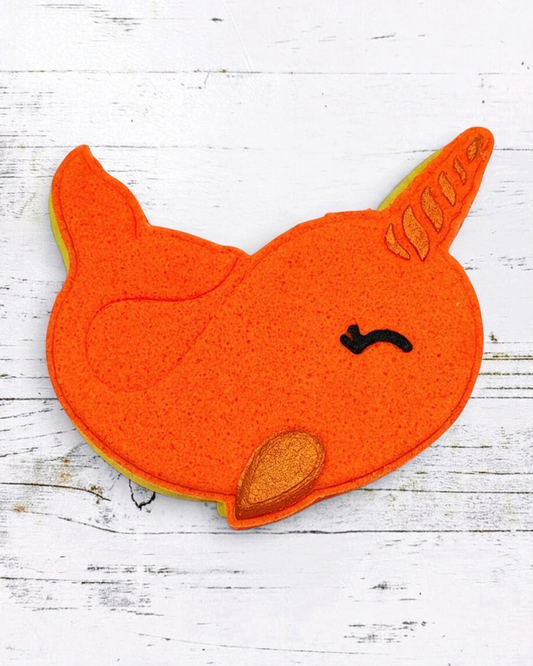 Narwhal Bath Bomb - Orange