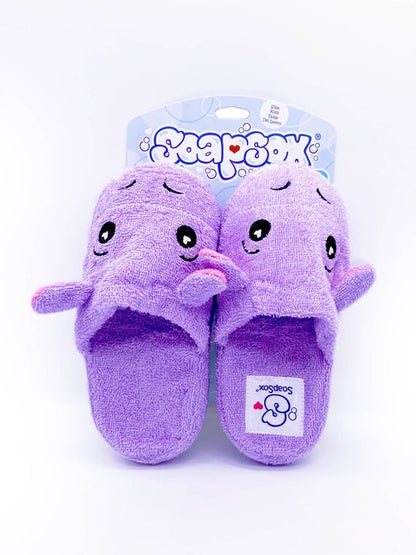 Harper the Hippo bath slippers 