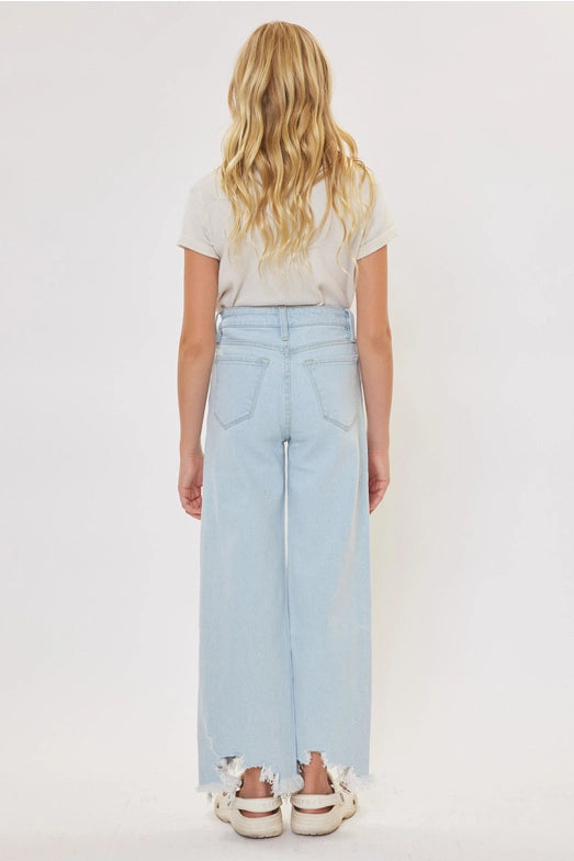 Kancan Wide Leg Jeans - Tween - Calla Lily Cosmetics + CL kids