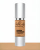 Calla Lily mineral makeup foundation bottle on a beige background