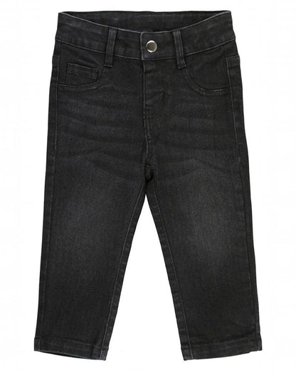 Black jeans on a white background