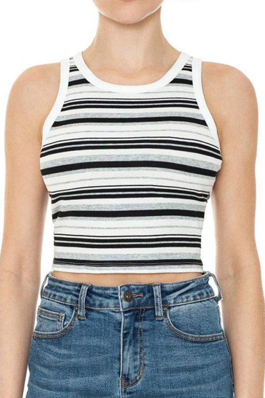 Cropped Tank Top - Junior Fit