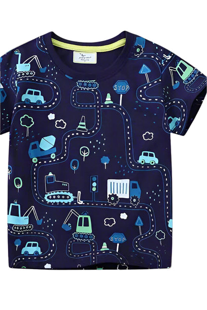 Kid's Car Tee - Calla Lily Cosmetics + CL kids