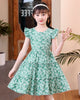 Green Tiny Flower Dress - Calla Lily Cosmetics + CL kids