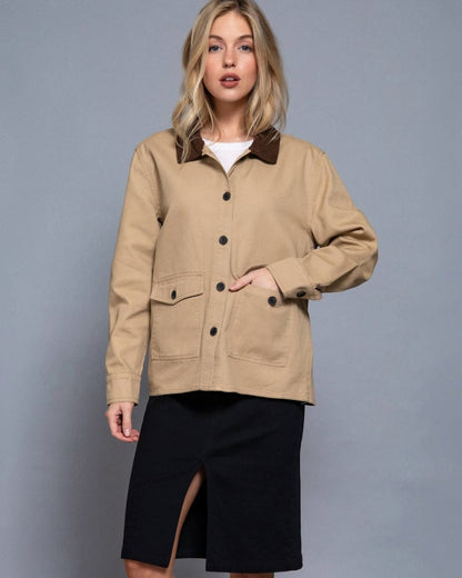 Cotton Twill Work Jacket