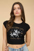 Black Western Life Tee