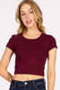 Cropped Baby Tee - Junior Fit