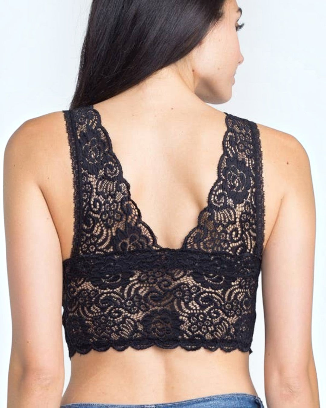 Black Lace Bralette - Calla Lily Cosmetics + CL kids