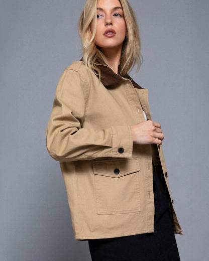Cotton Twill Work Jacket