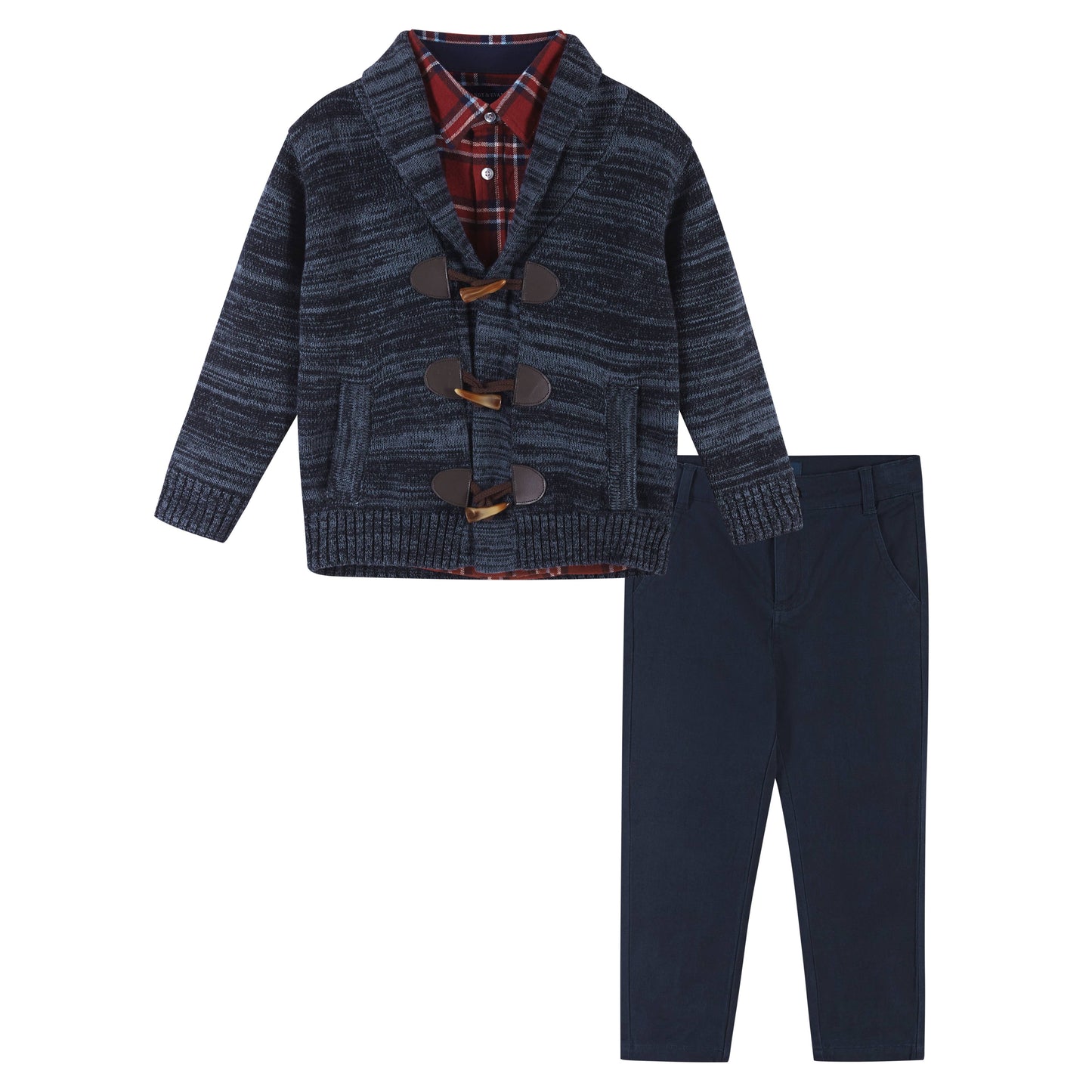 Navy Cotton Pants