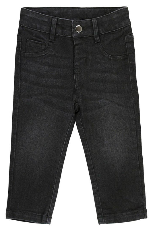 Black jeans on a white background