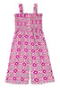 Romper w/ Smocking & Side Pockets