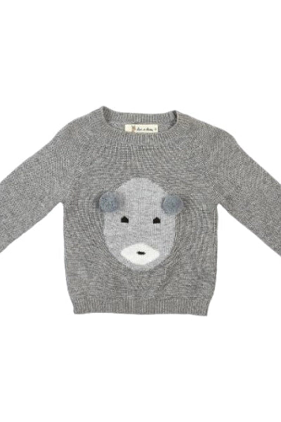 Pom Pom Ear Sweater - Calla Lily Cosmetics + CL kids