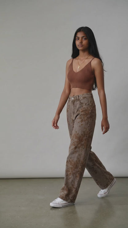 Brown Brami Top