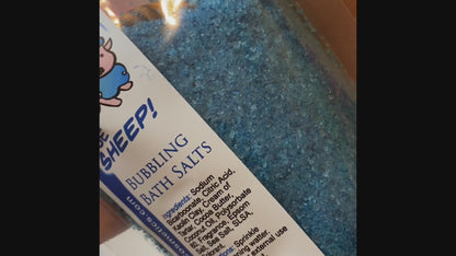 Blue Sheep Bubbling Bath Salts