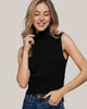 Sleeveless Turtle Neck  Sweater - Black - Calla Lily Cosmetics + CL kids