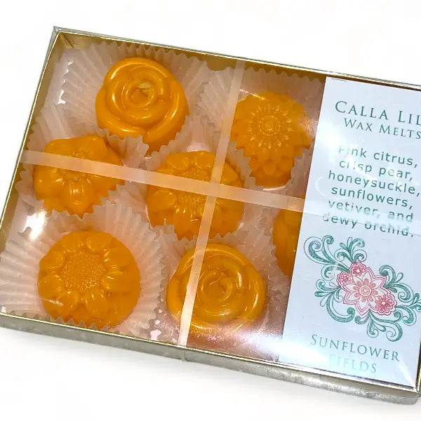 Sunflower Fields Pack of 9 Wax Melts